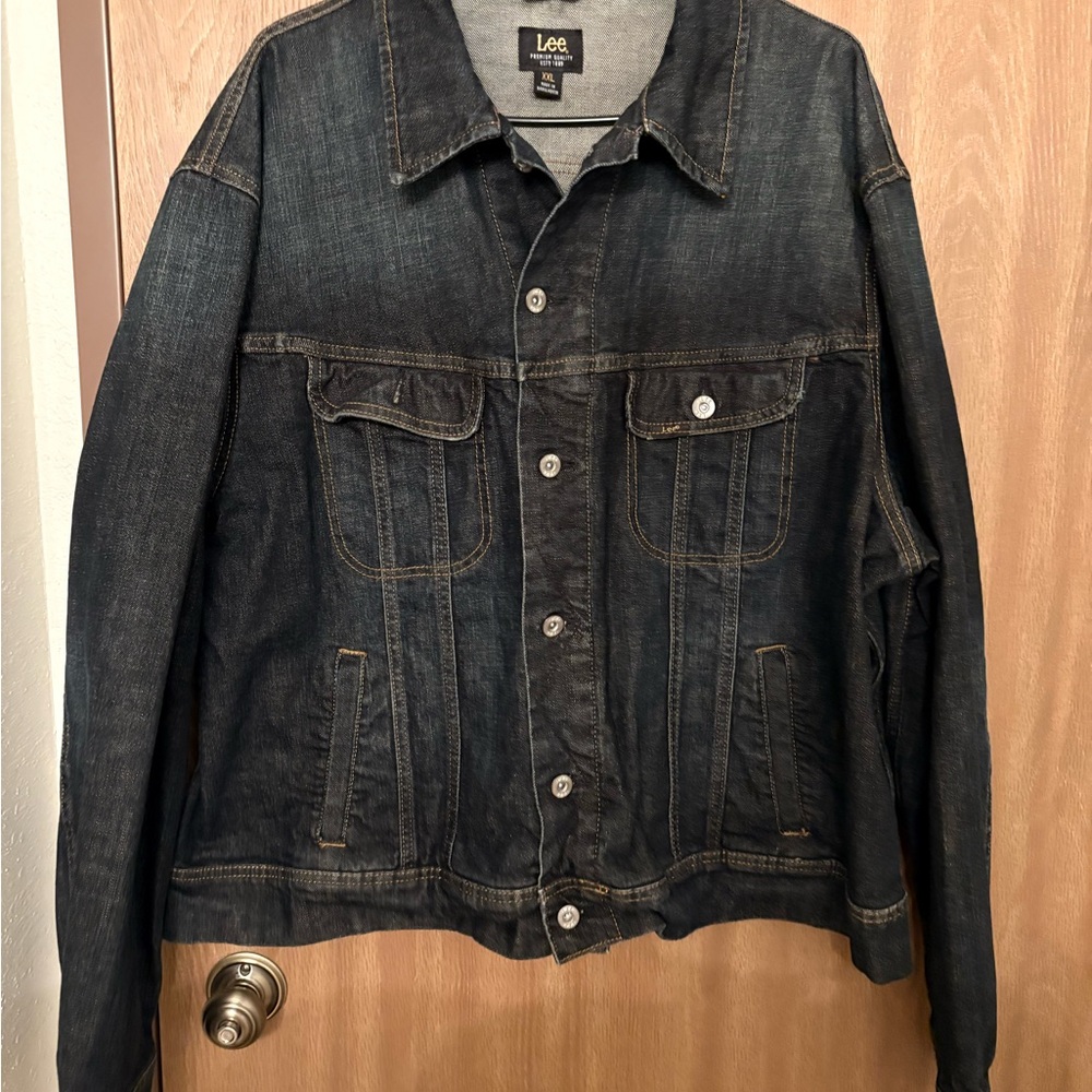 Lee Denim jacket size XXL